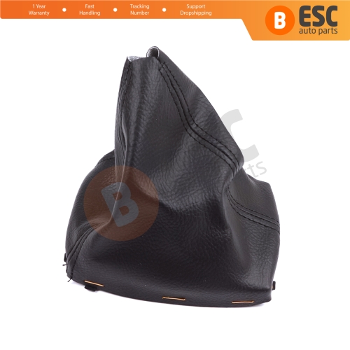 Black Manual Gear Shift Stick Boot Gaiter Cover for Ford Focus C-Max MK1 DM2 2003-2010 1337917