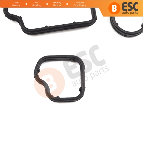 Oil Filter Holder Gasket Set Oil Cooler O-Ring Seals for Audi Seat Skoda VW VAG 1.6TDI 2.0 TDI Engines 03L198070 03L198441