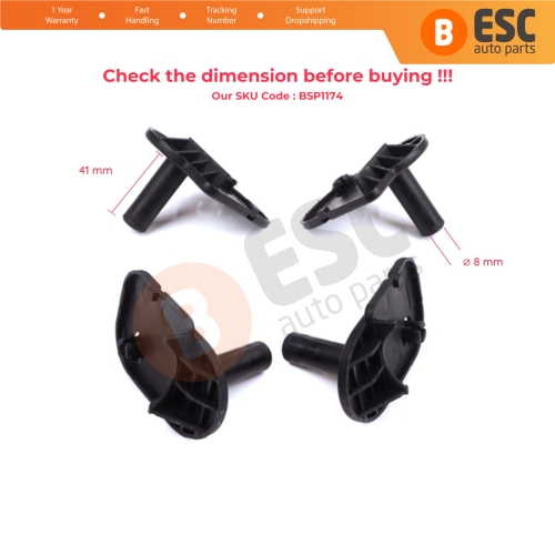 Radiator Mounting Bracket Right Left Set for Ford Focus MK1 C170 1998-2005 2S418C342BRTK