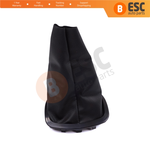 Manual Gear Shift Stick Boot Gaiter Cover Black Color Frame for Renault Clio MK3 BR CR SB SR 2005-2014 8200379961