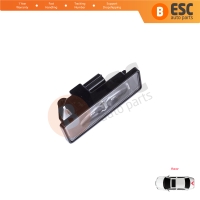 Rear Bumper LED License Plate Light Lamp Assy for Renault Nissan Opel Infiniti 265108990C 