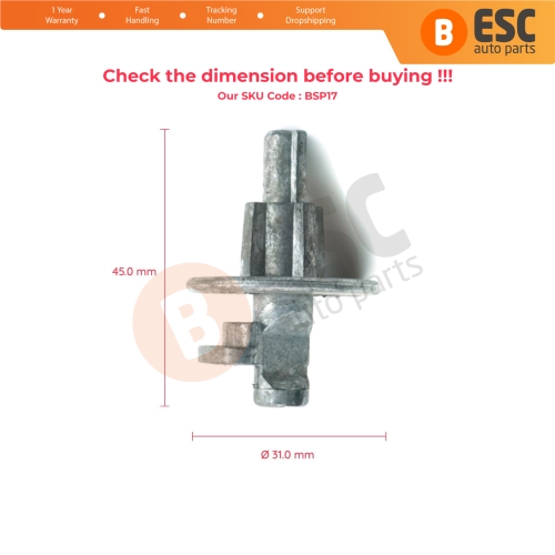 Ignition Lock Cylinder Shaft For Mercedes E Class W210 1995-2003