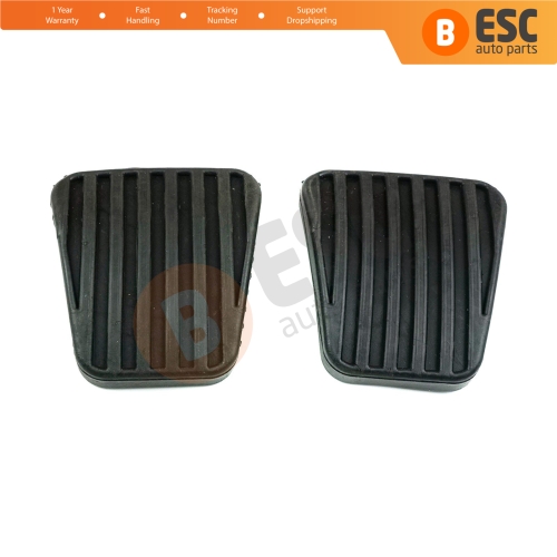 2 Pieces Clutch Brake Pedal Rubber 560808 for Opel Vauxhall Corsa Vectra A B Kadett Tigra Astra F Ascona Calibra Combo