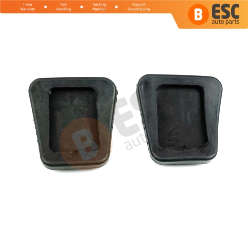 2 Pieces Clutch Brake Pedal Rubber 560808 for Opel Vauxhall Corsa Vectra A B Kadett Tigra Astra F Ascona Calibra Combo