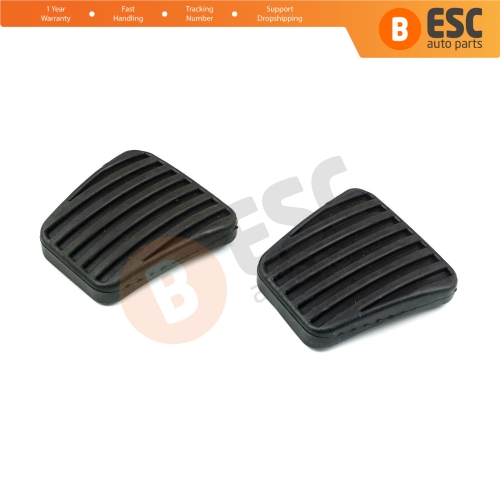 2 Pieces Clutch Brake Pedal Rubber 560808 for Opel Vauxhall Corsa Vectra A B Kadett Tigra Astra F Ascona Calibra Combo