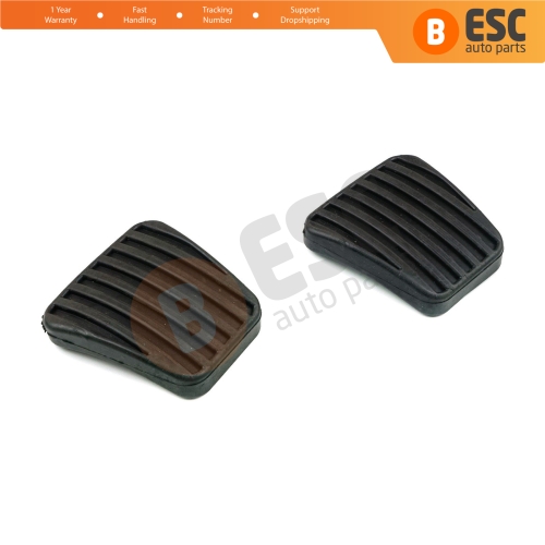 2 Pieces Clutch Brake Pedal Rubber 560808 for Opel Vauxhall Corsa Vectra A B Kadett Tigra Astra F Ascona Calibra Combo