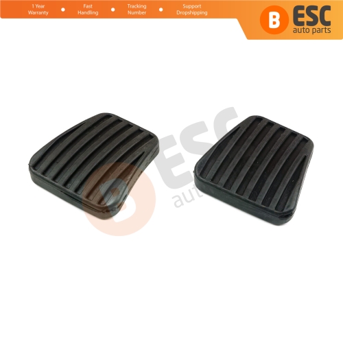 2 Pieces Clutch Brake Pedal Rubber 560808 for Opel Vauxhall Corsa Vectra A B Kadett Tigra Astra F Ascona Calibra Combo