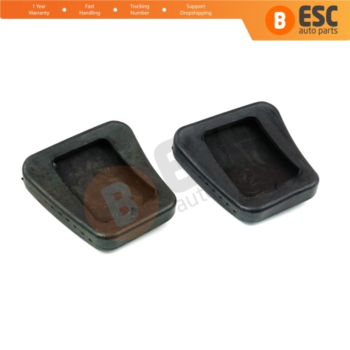 2 Pieces Clutch Brake Pedal Rubber 560808 for Opel Vauxhall Corsa Vectra A B Kadett Tigra Astra F Ascona Calibra Combo