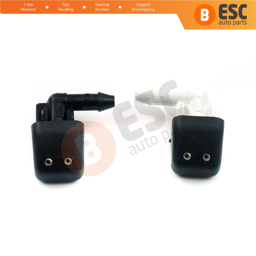 2 Pieces Front Windscreen Water Washer Nozzle Spray Jets for Renault 9 11