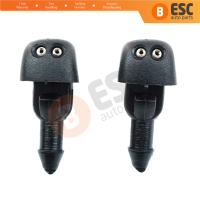 2 Pieces Front Windscreen Water Washer Nozzle Spray Jets for Ford Transit T15 T20