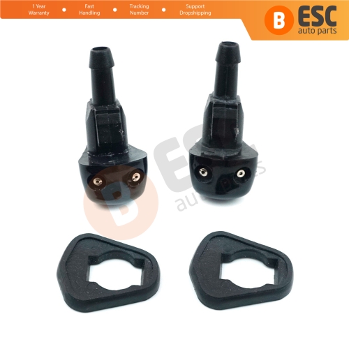 2 Pieces Front Windscreen Water Washer Nozzle Spray Jets for Peugeot Karsan J9 New Models