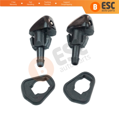 2 Pieces Front Windscreen Water Washer Nozzle Spray Jets for Peugeot Karsan J9 New Models