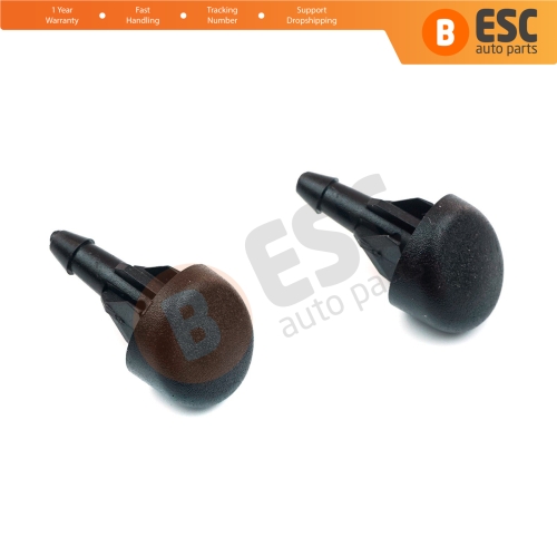 2 Pieces Front Windscreen Water Washer Nozzle Spray Jets 7700413545 for Renault Clio MK2