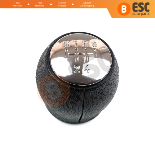 5 Speed Gear Shift Stick Knob Black Chrome For Opel Vauxhall Vectra B Vectra C Astra G Corsa