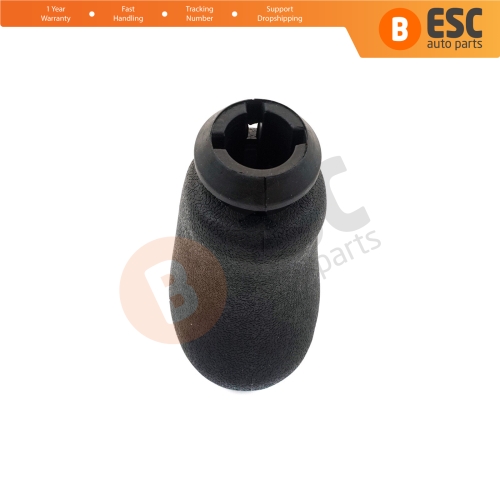 5 Speed Gear Shift Stick Knob 8200079112 Black Chrome for Renault Clio 3 Megane 2 Scenic 2