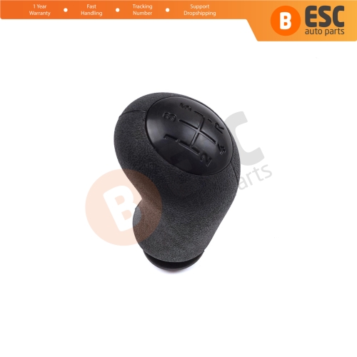 5 Speed Gear Shift Stick Knob 8200079112 Black for Renault Clio 3 Megane 2 Scenic 2