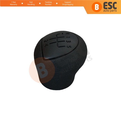 5 Speed Gear Shift Stick Knob 8200568122 Black For Renault Clio Kangoo Twingo Dacia Logan