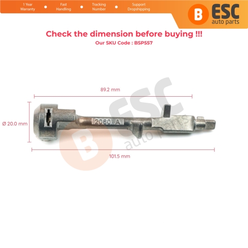 Ignition Lock Cylinder Barrel Rod for Toyota 2060A 2060 A