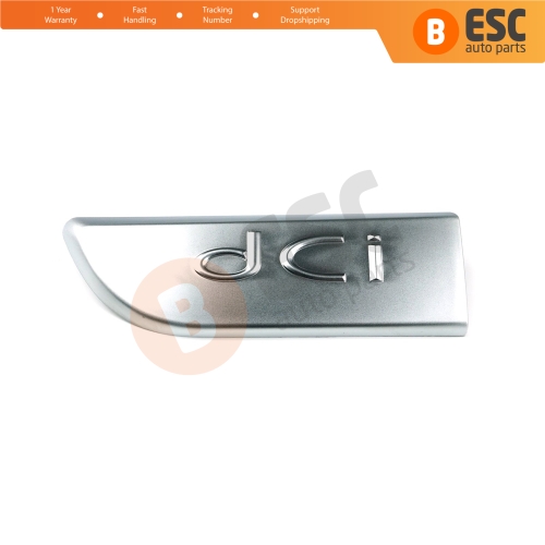 Chrome DCI Badge Emblem 8200717150 Left For Renault Megane MK2 Scenic MK2