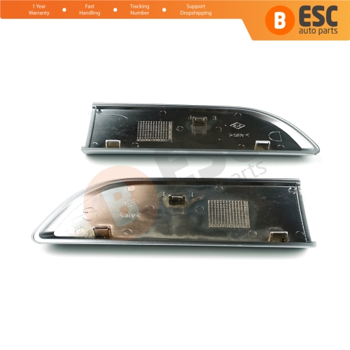 2 Pieces Chrome DCI Badge Emblem 8200717150 Left Right For Renault Megane MK2 Scenic MK2