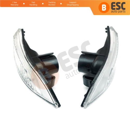 Side Wing Mirror Indicator Lamp Lens 261656470R 261609550R for Renault Megane MK3 Fluence Latitude Laguna Scenic