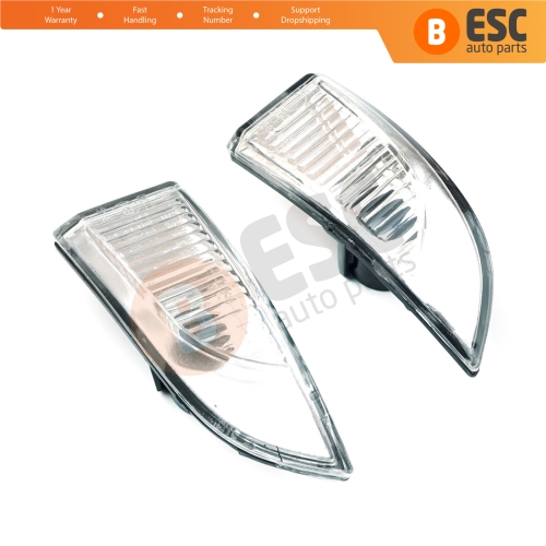 Side Wing Mirror Indicator Lamp Lens 261656470R 261609550R for Renault Megane MK3 Fluence Latitude Laguna Scenic