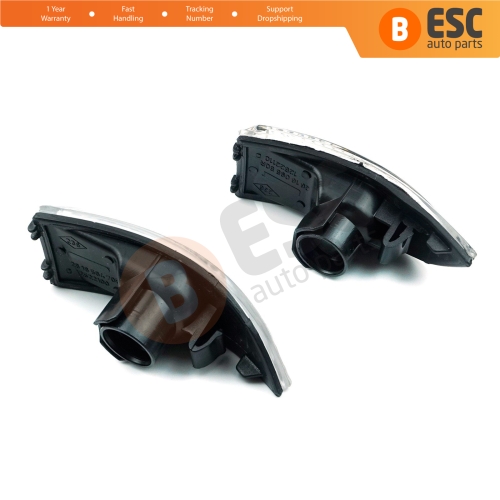 Side Wing Mirror Indicator Lamp Lens 261656470R 261609550R for Renault Megane MK3 Fluence Latitude Laguna Scenic