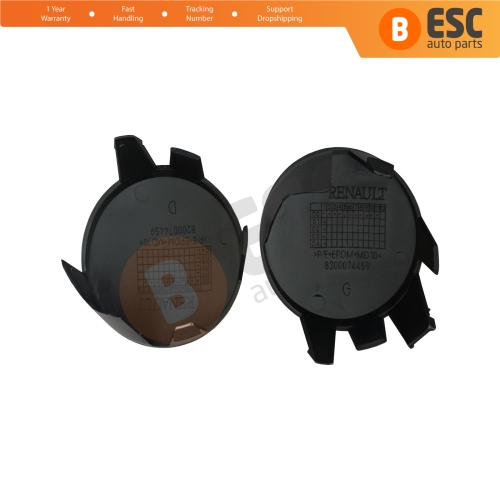 Fog Lamp Light Hole Cover Cap Left and Right For Renault Clio MK2