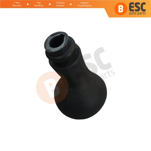 5 Speed Gear Shift Stick Knob Black for Fiat Doblo MK1 2000-2009