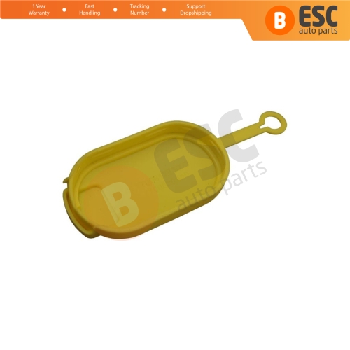 Windshield Washer Fluid Bottle Tank Yellow Plastic Cap 7700411279 7700812930 for Renault Dacia