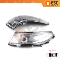 Side Mirror Indicator Right and Left Lens 261659450R 261604623R for Renault Clio MK4 Captur