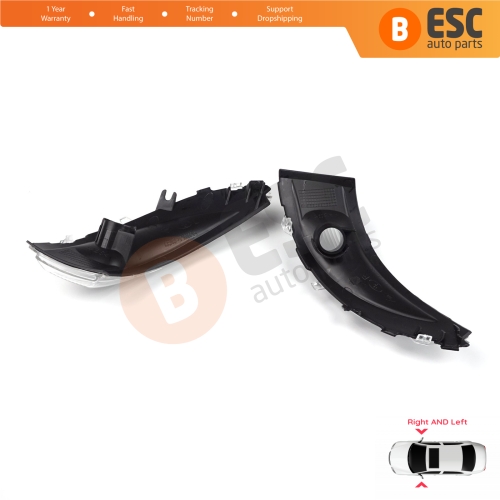 Side Mirror Indicator Right and Left Lens 261659450R 261604623R for Renault Clio MK4 Captur