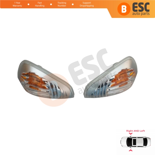 Side Mirror Indicator Right and Left Lens 7485120621 7485120620 for Renault Master Movano