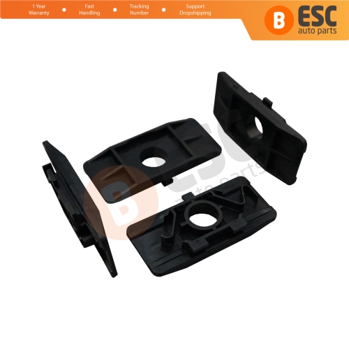 4 Pieces Lock Plate Wheel Arch Mudguard Fixing Clips 7700412158 for Renault