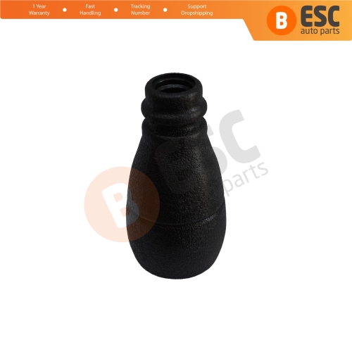 5 Speed Gear Shift Stick Knob 2403.T9 Black Chrome For Peugeot Partner Citroen Berlingo