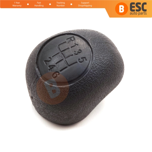 6 Speed Gear Shift Stick Knob 2403.EQ Black For Peugeot Boxer Ducato Jumper Relay MK3