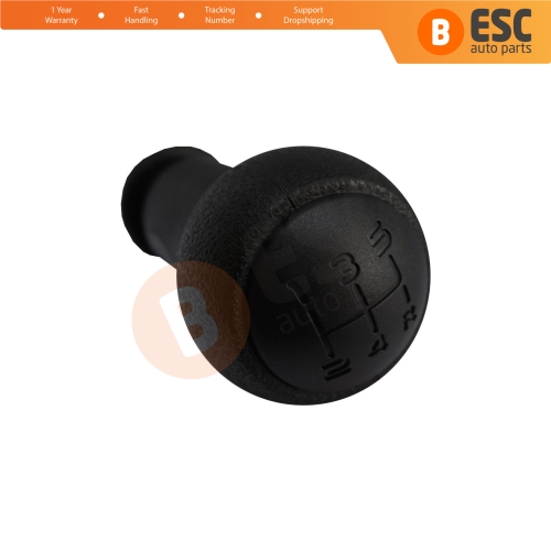 5 Speed Gear Shift Stick Knob 2403.FC Black For Peugeot Partner Tepee Citroen Berlingo MK2