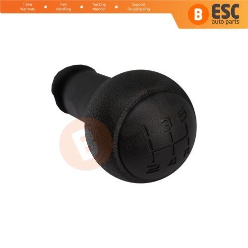 5 Speed Gear Shift Stick Knob 2403.FC Black For Peugeot Partner Tepee Citroen Berlingo MK2