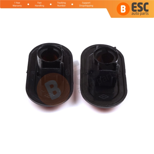 2 Pcs Side Indicator Lamp Amber 7700847333 for Renault Opel Nissan