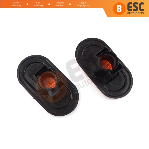 2 Pcs Side Indicator Lamp Amber 7700847333 for Renault Opel Nissan