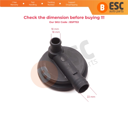 Breather Pressure Relief Valve 074129101 for VW Transporter T4