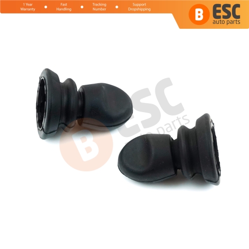 2 Pieces Manual Side Wing Mirror Adjuster Knob Cover 98AB17B718AB for Ford Focus MK1