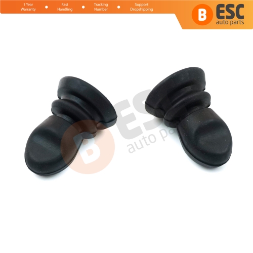 2 Pieces Manual Side Wing Mirror Adjuster Knob Cover 98AB17B718AB for Ford Focus MK1