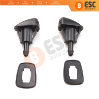 2 Pcs Windscreen Water Washer Nozzle Spray Jets 98630 YY000 for Hyundai Kia