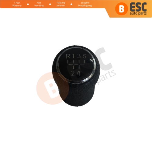 5 Speed Gear Shift Stick Knob Black 7H0711113 for VW T5 Caravelle 2003-2015