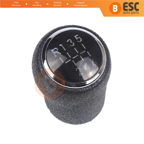 6 Speed Gear Shift Stick Knob Black 7H0711113 for VW T5 Caravelle 2003-2015