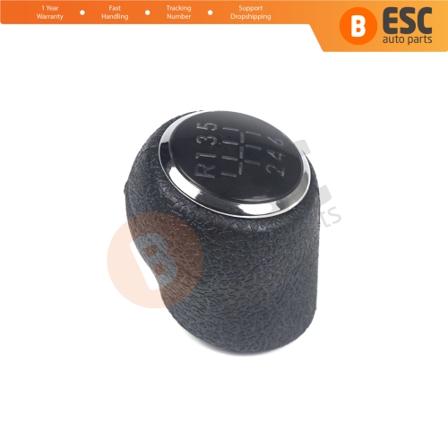 6 Speed Gear Shift Stick Knob Black 7H0711113 for VW T5 Caravelle 2003-2015