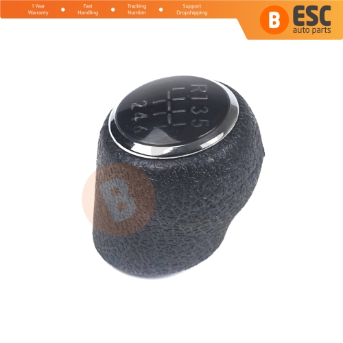 6 Speed Gear Shift Stick Knob Black 7H0711113 for VW T5 Caravelle 2003-2015