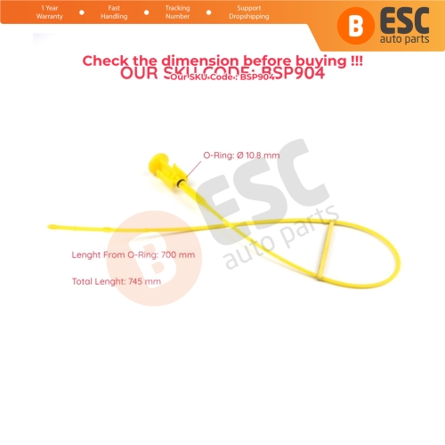 Engine Oil Dipstick Measure 8200457625 for Renault Master 2 Movano