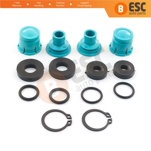 Manual Gearbox Gear Shift Bushing Lever Selector Linkage Repair Kit 758223 for Opel Astra Vectra Zafira Corsa Tigra